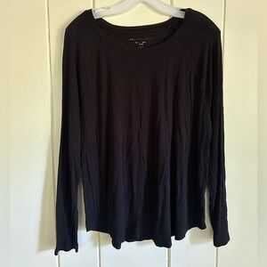 Soft oversized long sleeve tee
